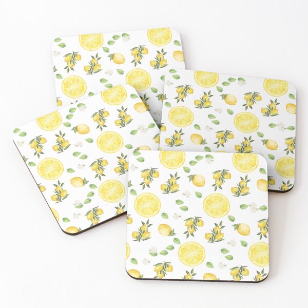 Item preview, Lemon Botanical Pattern designed and sold by PurpleJelly90.