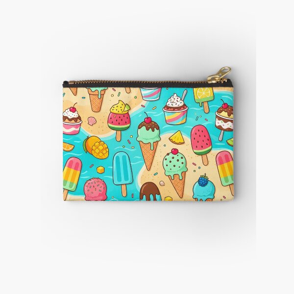 Item preview, Cute Summer Ice Cream Popsicle Pattern designed and sold by DailyVines.
