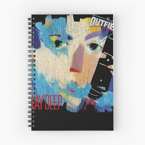 Item preview, The Outfield Play Deep Abstract Artistic Face designed and sold by Kadir-Sensei.