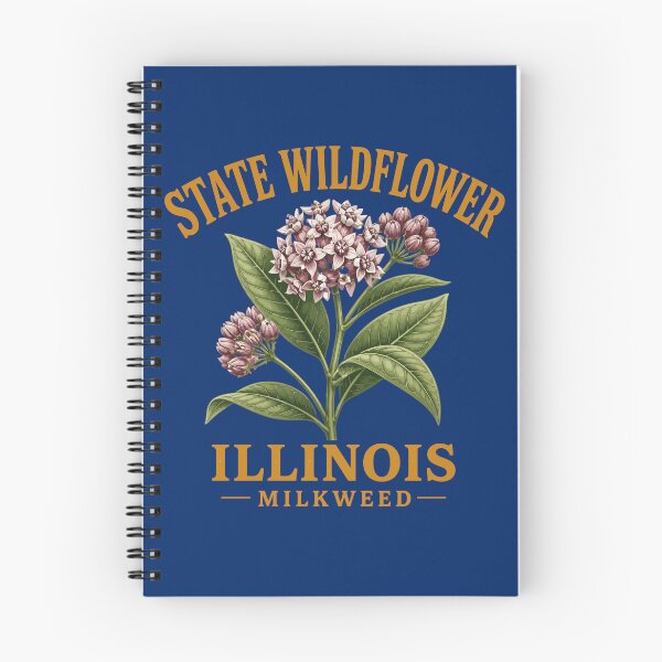 Item preview, Illinois Milkweed State Wildflower designed and sold by taiche.