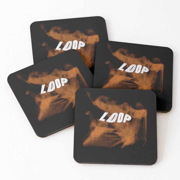 Item preview, Loop Orange Smoke Effect Typography designed and sold by Kadir-Sensei.