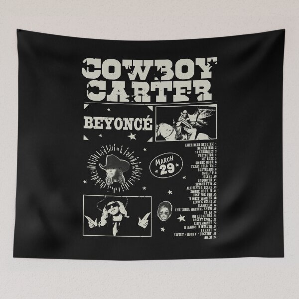 Item preview, Be yonce Vintage Design Cowboy Carter designed and sold by LiuTiuuu.