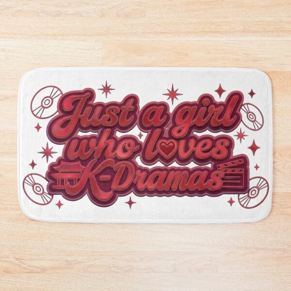 Item preview, Just a girl who loves K-Dramas | K-Drama Merch | K-Drama Quote | K-Drama Saying | Funny K-drama Meme designed and sold by TeenLake.