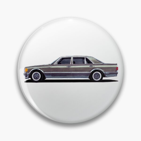 Item preview, Adorable exclusive drawing germany iconic luxury 1985 MB 560 SEL W126 Limousine designed and sold by Cars23.