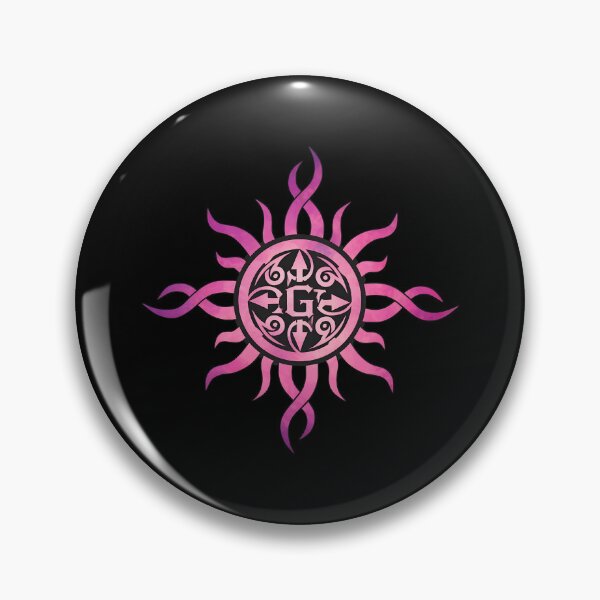 Item preview, Tribal Sun Symbol Pink Purple Gradient-68 designed and sold by CuteBots.