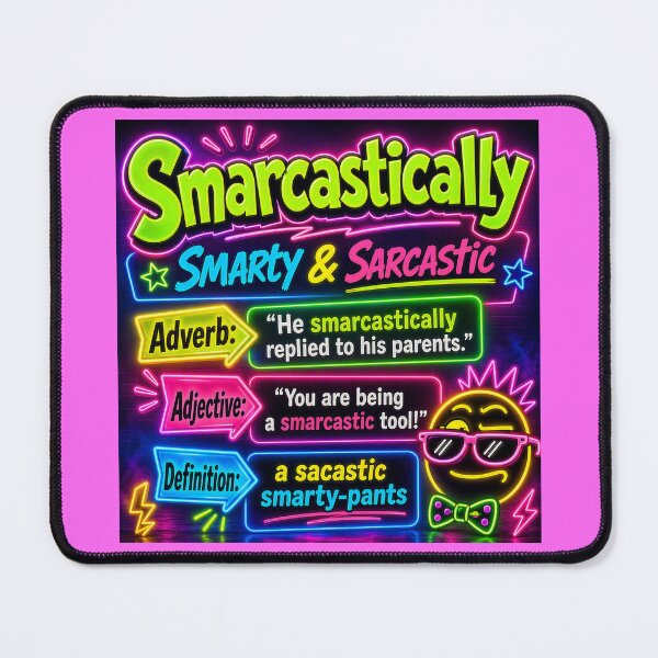 Item preview, Smarcastically: Sarcastic Smarty-Pants designed and sold by Tracie J.