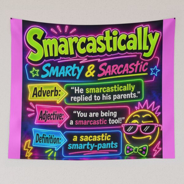 Item preview, Smarcastically: Sarcastic Smarty-Pants designed and sold by Tracie J.