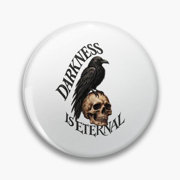 Item preview, Raven Skull - darkness is eternal designed and sold by Tonkhawartwork.