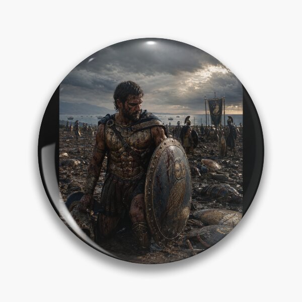 Item preview, Battle of Marathon Greek Warrior designed and sold by Ancient-Era.