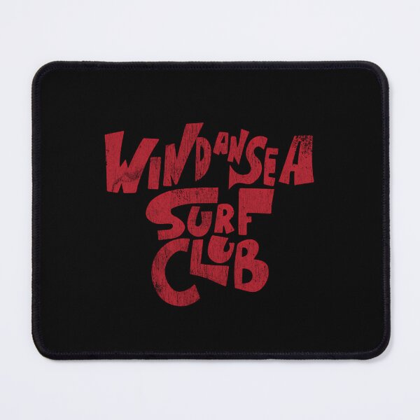Item preview, Windansea Surf Club Red Distressed Chunky Lettering designed and sold by Kadir-Sensei.
