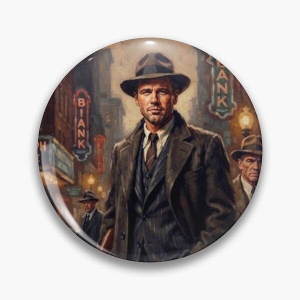 Item preview, Dillinger Crime Drama Fine Art Tribute designed and sold by Art's Diner.