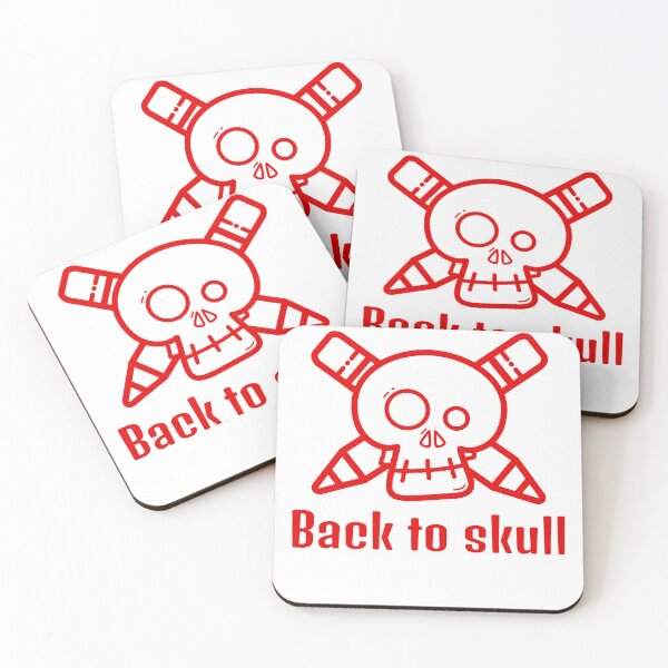 Item preview, Back To Skull Funny School Supplies Cute Skull Pencils designed and sold by chaaval.