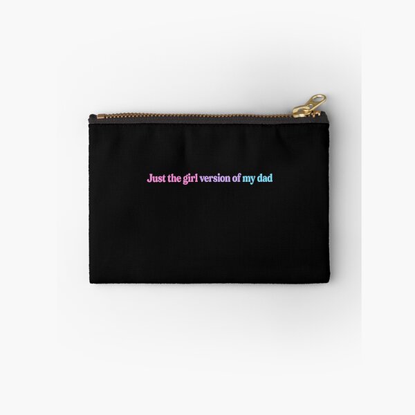 Item preview, girl dad funny quote with colorful retro text designed and sold by ROUX-ART.