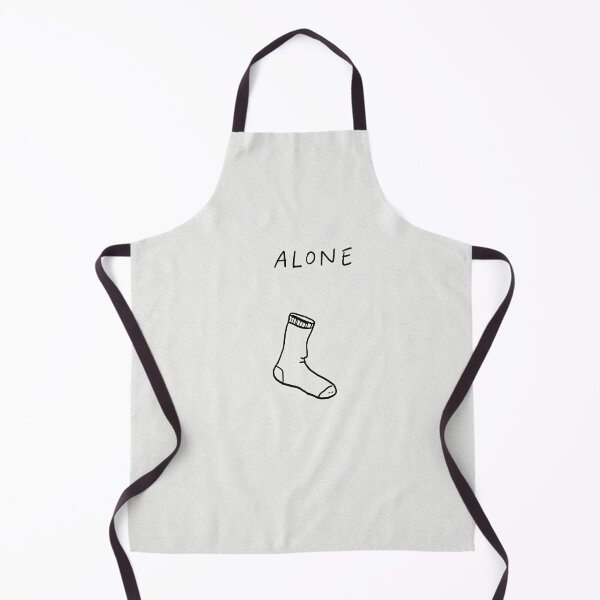 Item preview, Alone - Funny Single Lost Sock Minimalist Art designed and sold by lautir.