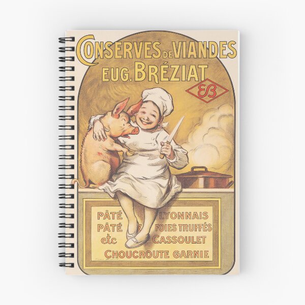 Item preview, Conserves de Viandes Eug. Breziat 1927 designed and sold by Gilmour-Prints.