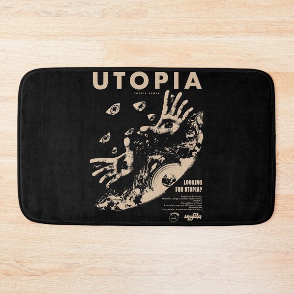 Aperçu de l'œuvre Utopia Travis-Scott Vintage design créée et vendue par LiuTiuuu.