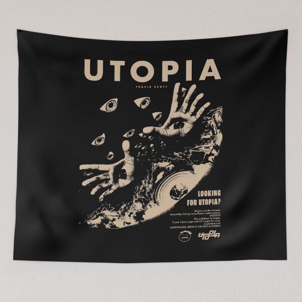 Item preview, Utopia Travis-Scott Vintage design designed and sold by LiuTiuuu.
