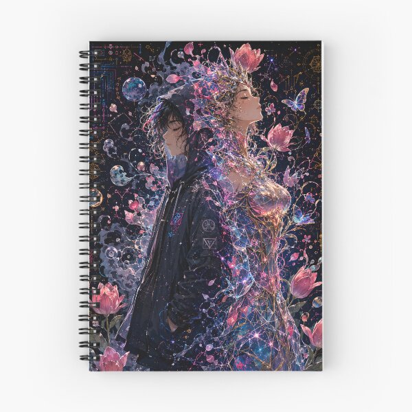 Item preview, Two Worlds Within – Human to Cosmic Queen Transformation Art designed and sold by Day Dreamer.