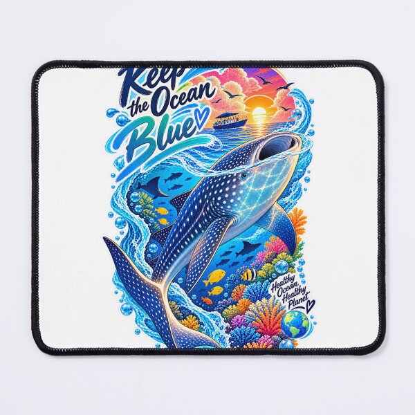 Item preview, Whale Shark Sunset Ocean Art designed and sold by Best-Kept.
