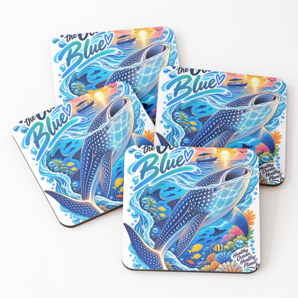 Item preview, Whale Shark Sunset Ocean Art designed and sold by Best-Kept.