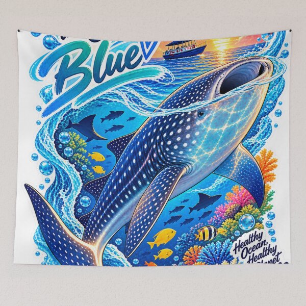 Item preview, Whale Shark Sunset Ocean Art designed and sold by Best-Kept.