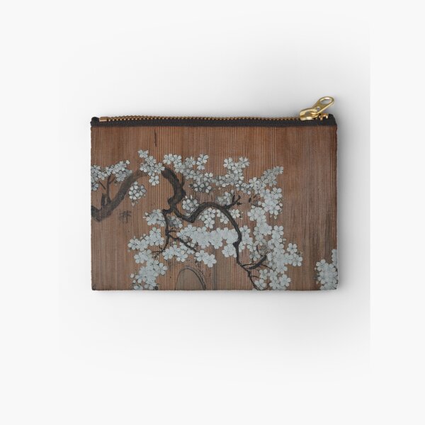Item preview, White Cherry Blossoms Painted on Cedar Wood designed and sold by MiraNadaPrints.