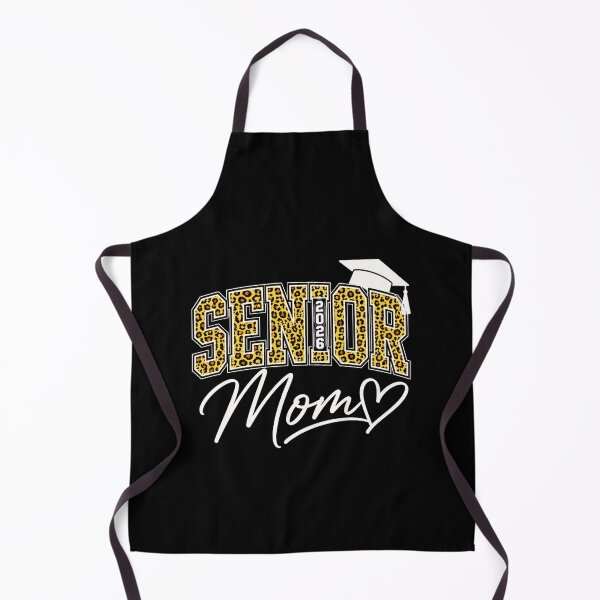 Item preview, senior mom leopard print graduation shirt for 2026 designed and sold by ROUX-ART.