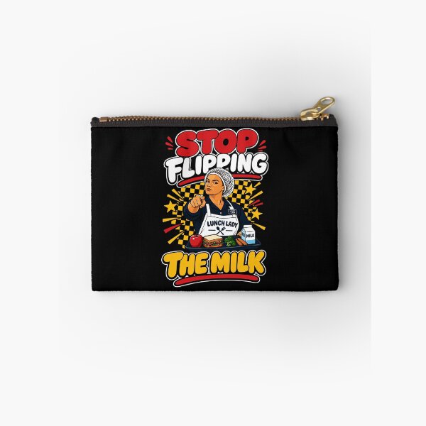 Item preview, Stop Flipping The Milk Lunch Lady designed and sold by moabeArtistic.