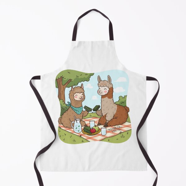 Item preview, Picnic de alpacas y llamas ¡Feliz! designed and sold by WillowerStudio.