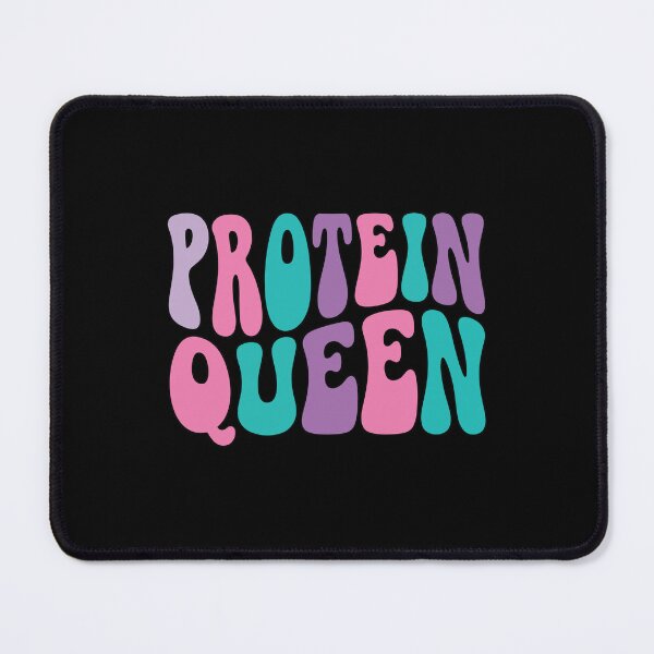 Item preview, Protein Queen Funny Retro Groovy Women's Fitness Gym Workout designed and sold by IsDesignHub.