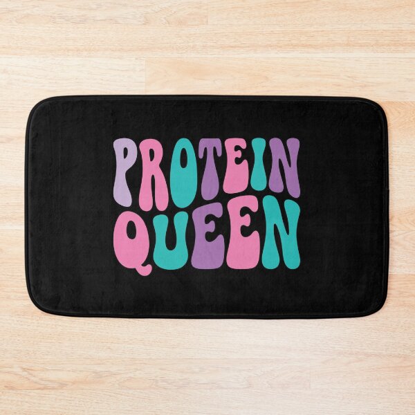 Item preview, Protein Queen Funny Retro Groovy Women's Fitness Gym Workout designed and sold by IsDesignHub.
