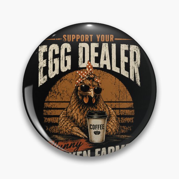 Item preview, Support Your Egg Dealer Funny Chicken Farmer Coffee Backyard Chickens Homesteading designed and sold by RetroMini2026.