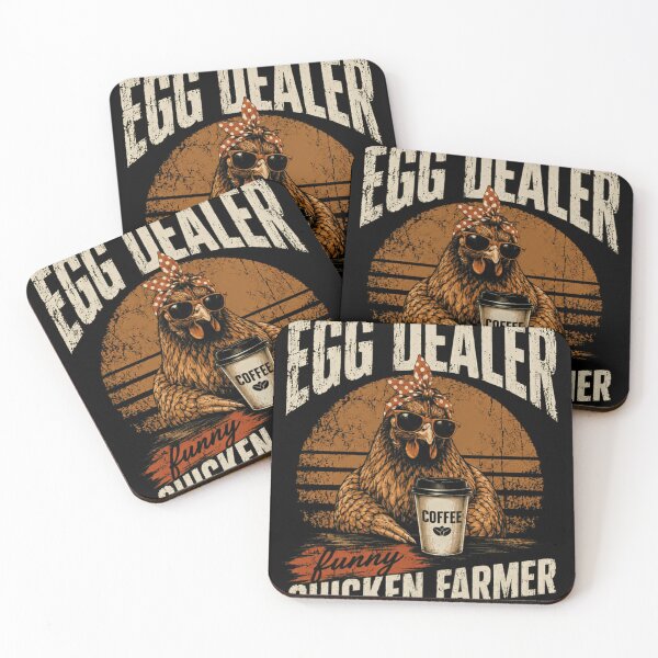 Item preview, Support Your Egg Dealer Funny Chicken Farmer Coffee Backyard Chickens Homesteading designed and sold by RetroMini2026.