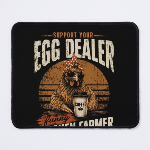 Item preview, Support Your Egg Dealer Funny Chicken Farmer Coffee Backyard Chickens Homesteading designed and sold by RetroMini2026.
