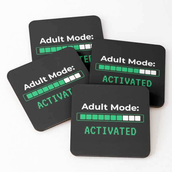 Item preview, Adult Mode Activated designed and sold by DixieGirlStudio.