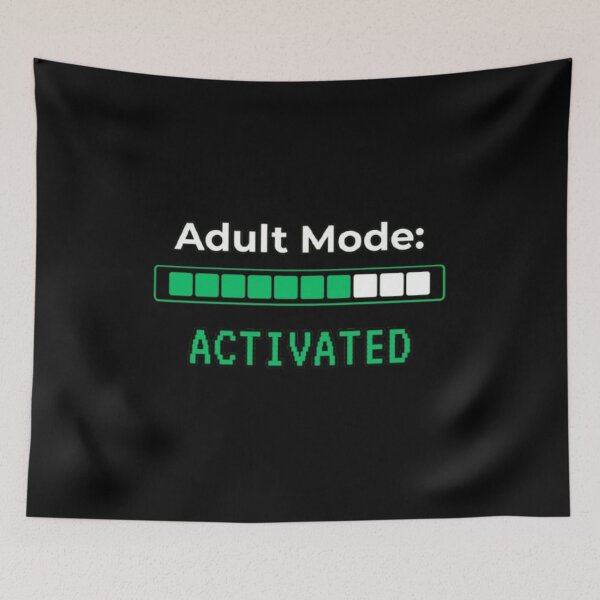 Item preview, Adult Mode Activated designed and sold by DixieGirlStudio.