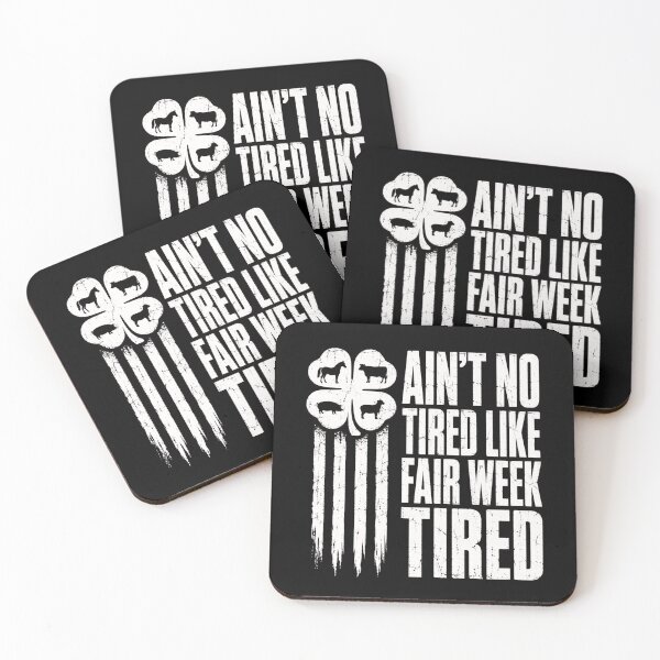 Item preview, Ain't No Tired Like Farm Week Funny Farming Quote designed and sold by ROUX-ART.