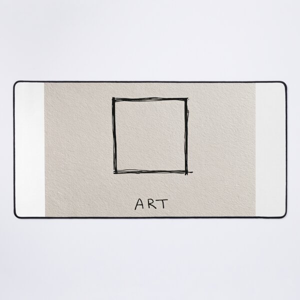 Item preview, Art - Funny Conceptual Square Minimalist Line Drawing designed and sold by lautir.