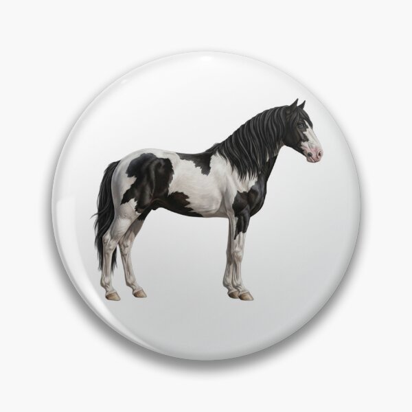 Item preview, A realistic illustration of the Abaco horse designed and sold by Cheval-de-coeur.