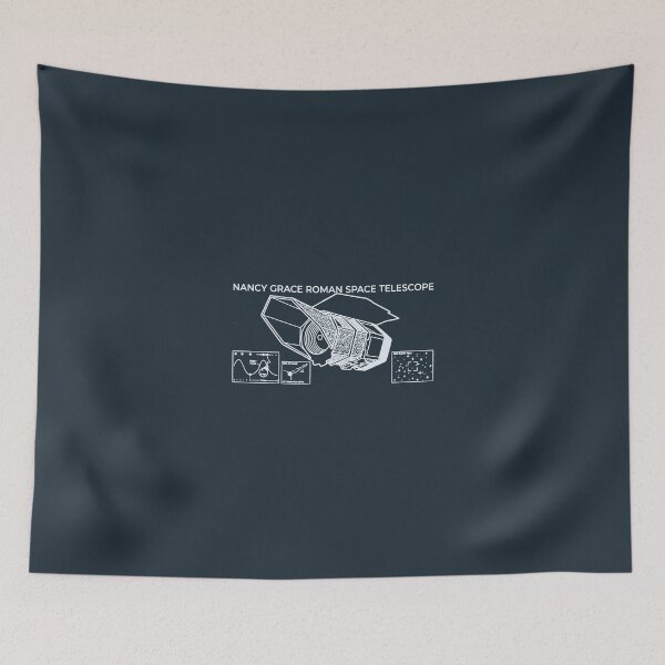 Item preview, Nancy Grace Roman Space Telescope Technical Blueprint designed and sold by KiwiRider.