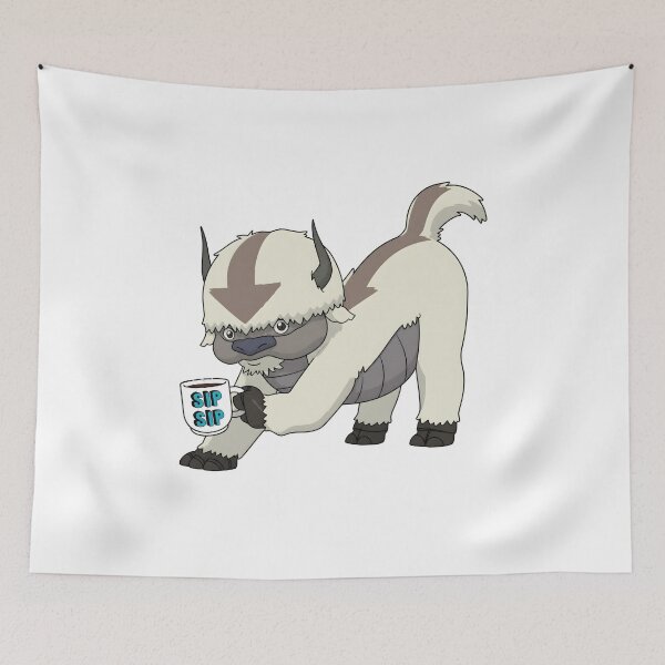Item preview, Giant Flying Bison Coffee Mug Sip Sip Funny Cartoon Art designed and sold by lamiarte.