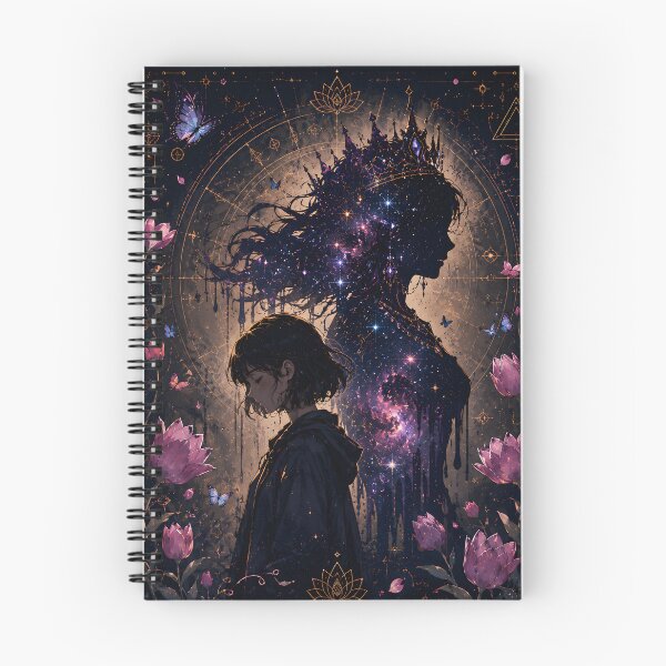 Item preview, The Queen Behind Me – Cosmic Shadow Self Anime Art designed and sold by Day Dreamer.