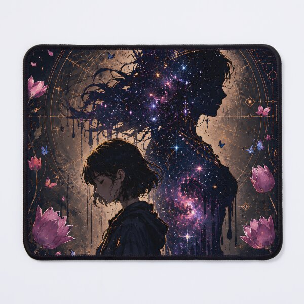 Item preview, The Queen Behind Me – Cosmic Shadow Self Anime Art designed and sold by Day Dreamer.