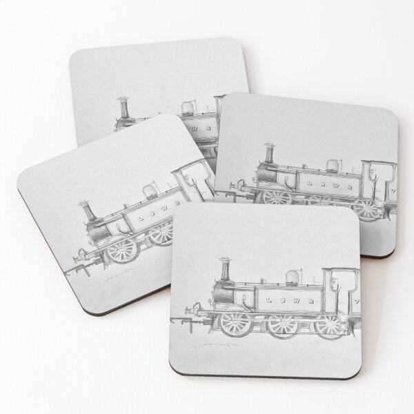 Item preview, Steam Train 734 designed and sold by _Esmi_Art.