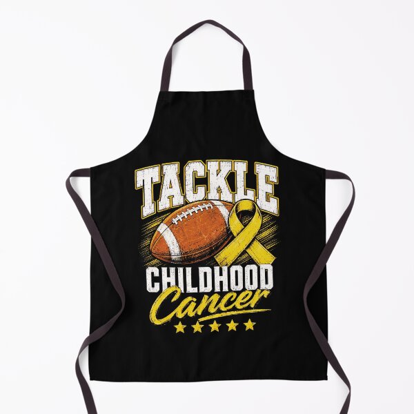 Item preview, Tackle Childhood Cancer Football Awareness Ribbon designed and sold by ROUX-ART.