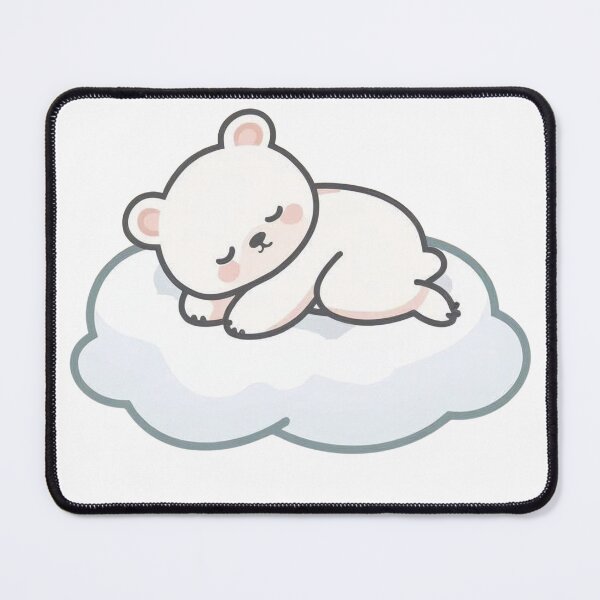 Item preview, Mindful Plush Bear Gentle Meditation Artwork designed and sold by Hinterhues.