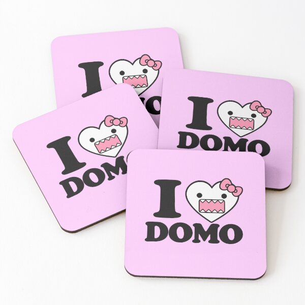 Item preview, Domo Kun Kitty "I Heart Domo" designed and sold by cinlali.