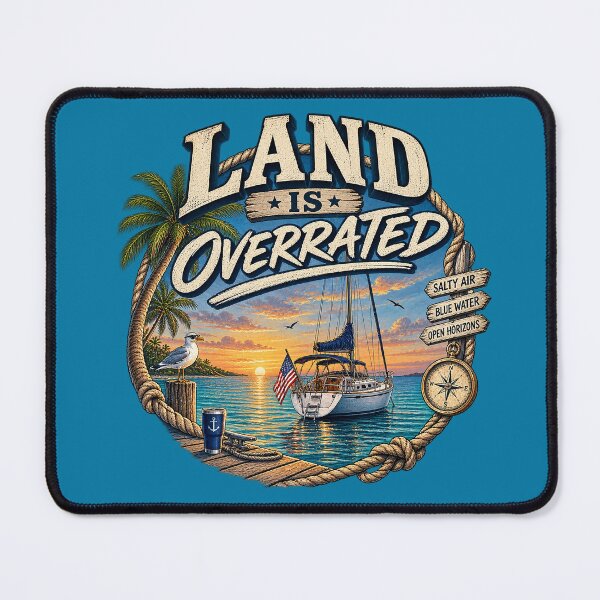Item preview, Land Is Overrated designed and sold by CharltonWiggins.