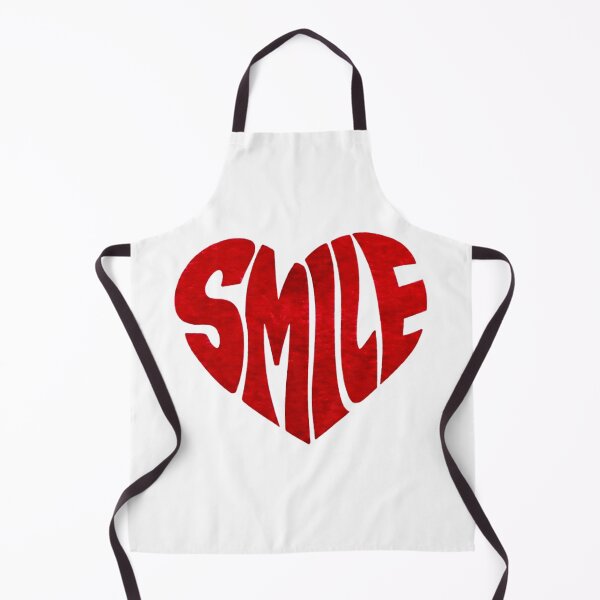 Item preview, Smile Heart Groovy Retro Typography Red Heart designed and sold by FabSvn.