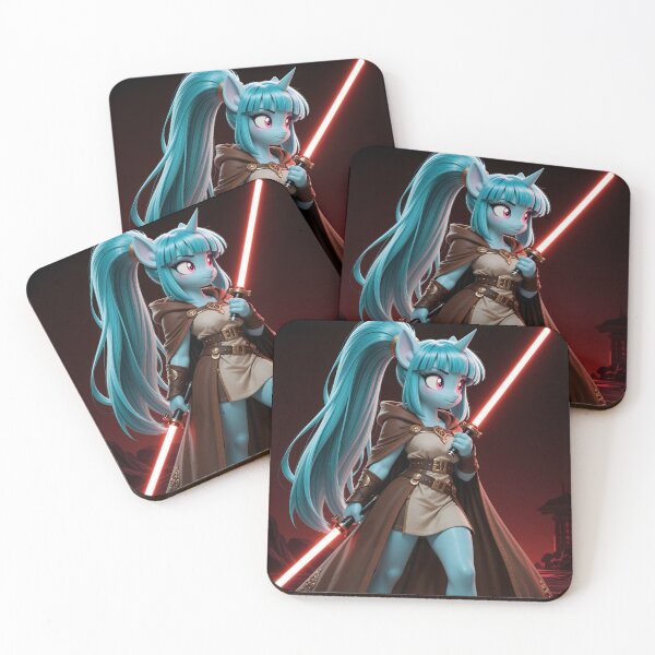 Item preview, Cyan Fantasy Warrior with Dual Red Energy Blades designed and sold by Killington.
